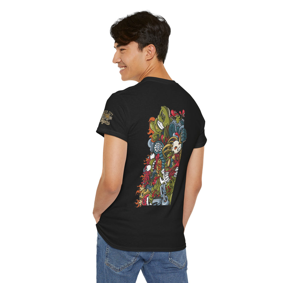 River City Tigers Graphic Tee - Vintage Style Unisex Cotton T-Shirt