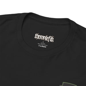 Cool Black Unisex Heavy Cotton Tee with Graphic Design