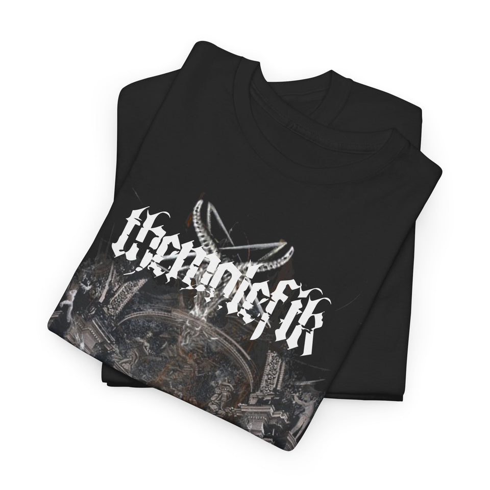 ThemalefiK - 'Against the nazarene' Unisex Heavy Cotton Tee Graphic Tee for Music Lovers