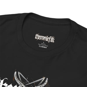 ThemalefiK - 'Against the nazarene' Unisex Heavy Cotton Tee Graphic Tee for Music Lovers