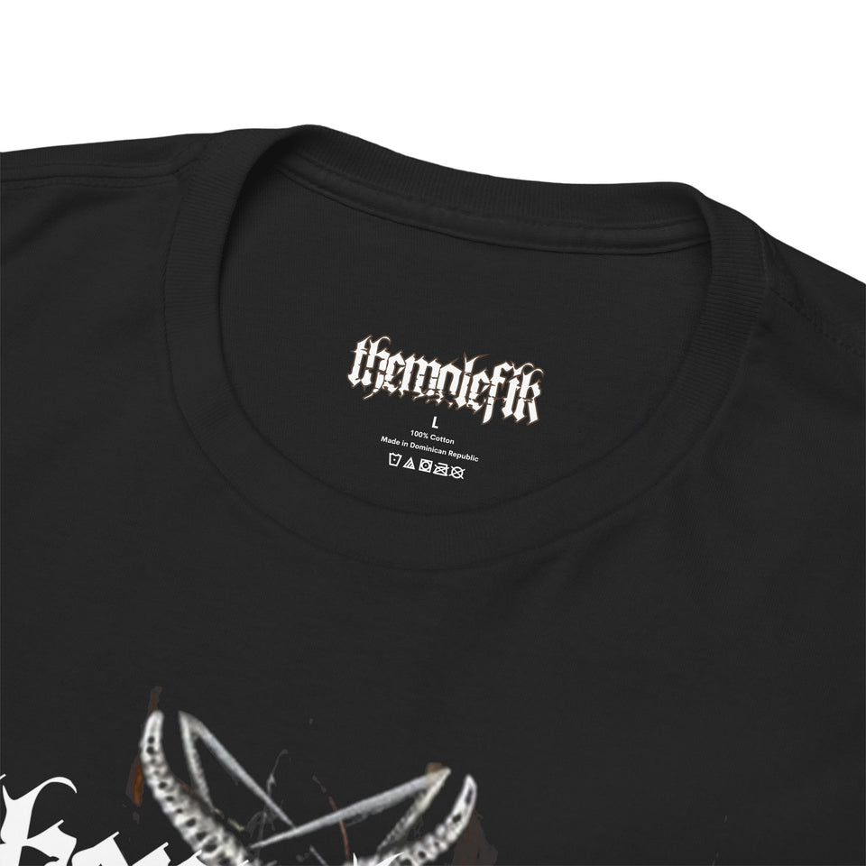 ThemalefiK - 'Against the nazarene' Unisex Heavy Cotton Tee Graphic Tee for Music Lovers