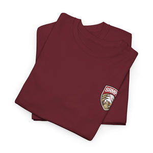 Unisex Heavy Cotton Tee - Eagle Baseball Graphic T-Shirt