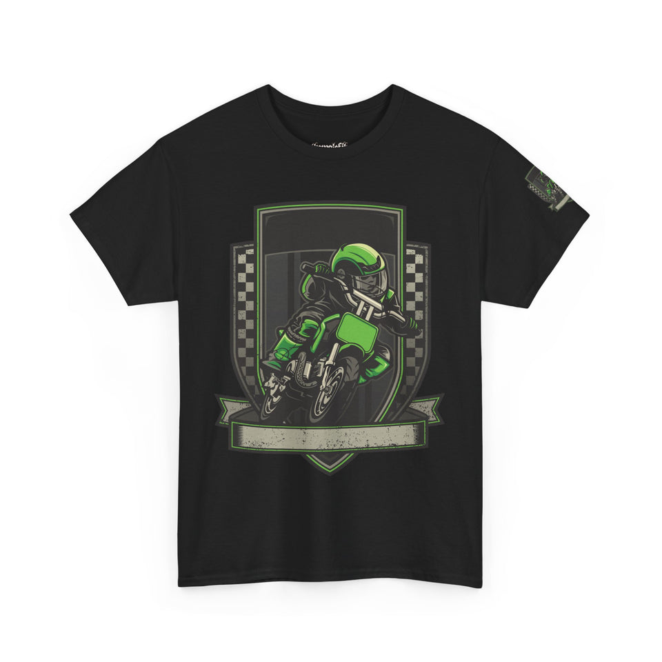 Racing Graphic Unisex Heavy Cotton Tee - Perfect for Motorsports Fans