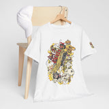 Unisex Heavy Cotton Tee - Vintage Art Graphic T-Shirt