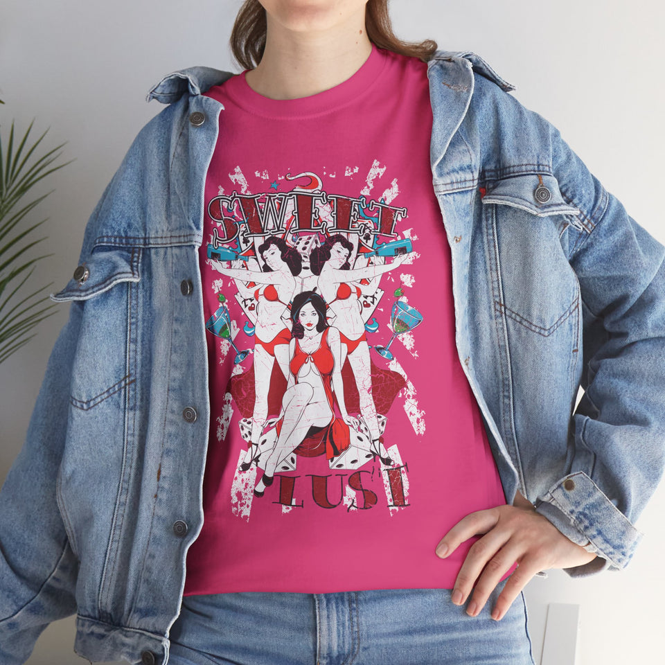Vintage-Inspired Sweet Lust Unisex Heavy Cotton Tee