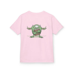 Kids Fun Adventure Tee - Cute Airplane and Monster Design