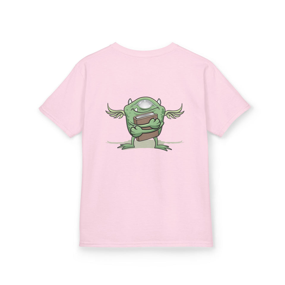 Kids Fun Adventure Tee - Cute Airplane and Monster Design