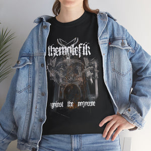 ThemalefiK - 'Against the nazarene' Unisex Heavy Cotton Tee Graphic Tee for Music Lovers