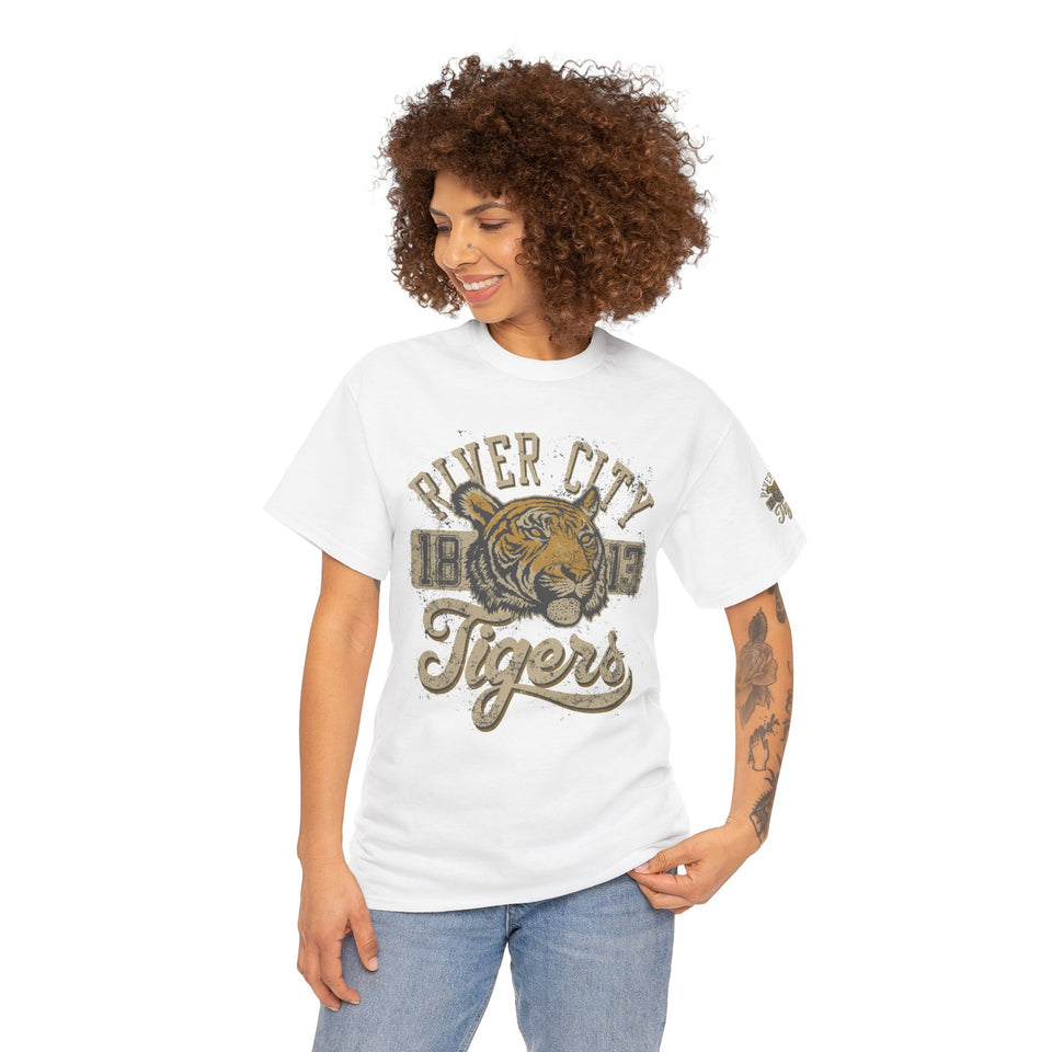 River City Tigers Graphic Tee - Vintage Style Unisex Cotton T-Shirt