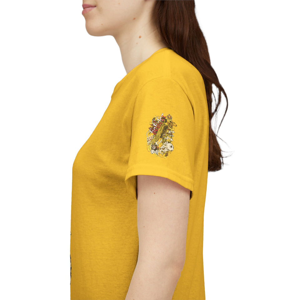 Unisex Heavy Cotton Tee - Vintage Art Graphic T-Shirt