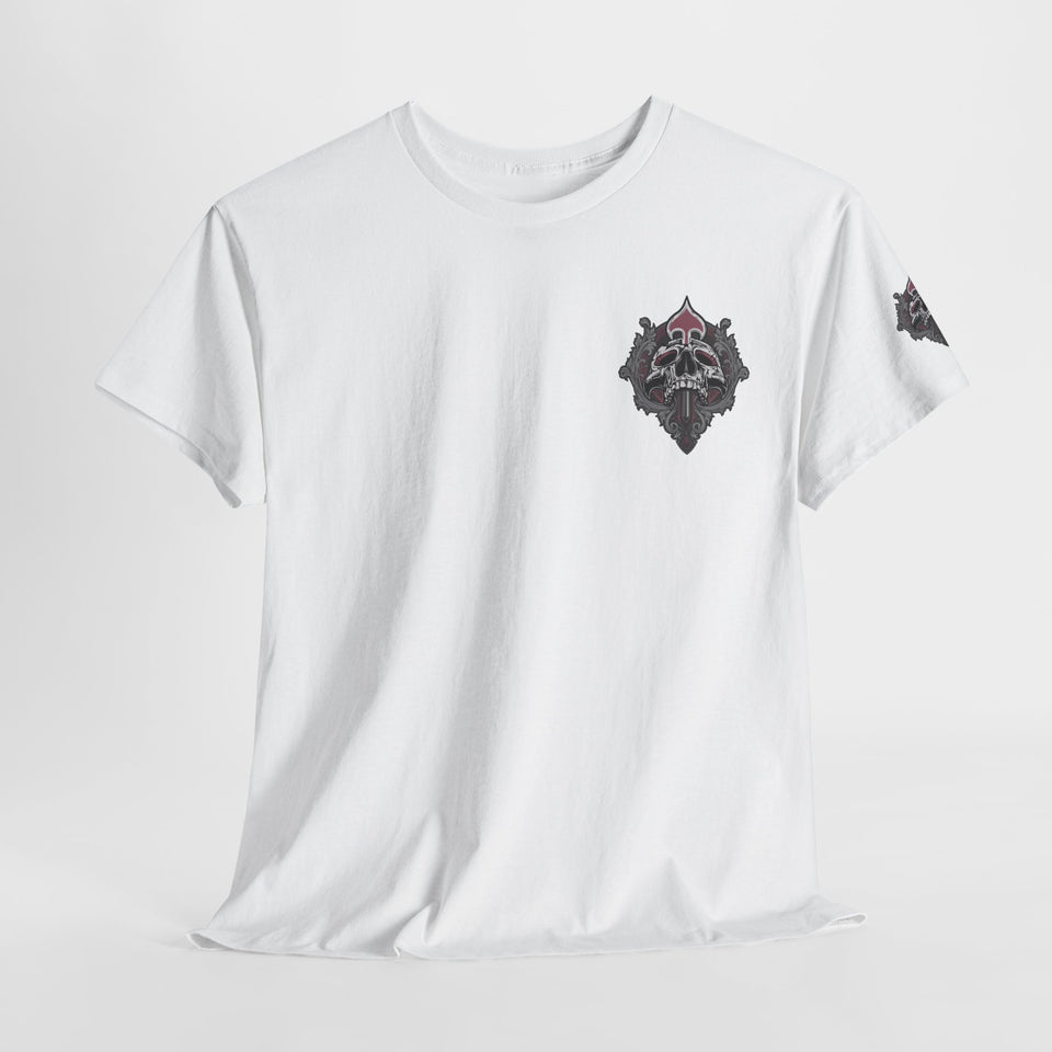 Gothic Skull Graphic Unisex Heavy Cotton Tee
