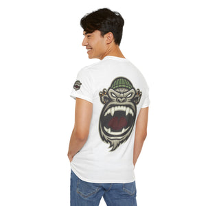 Gorilla Print Unisex Heavy Cotton Tee - Urban Streetwear