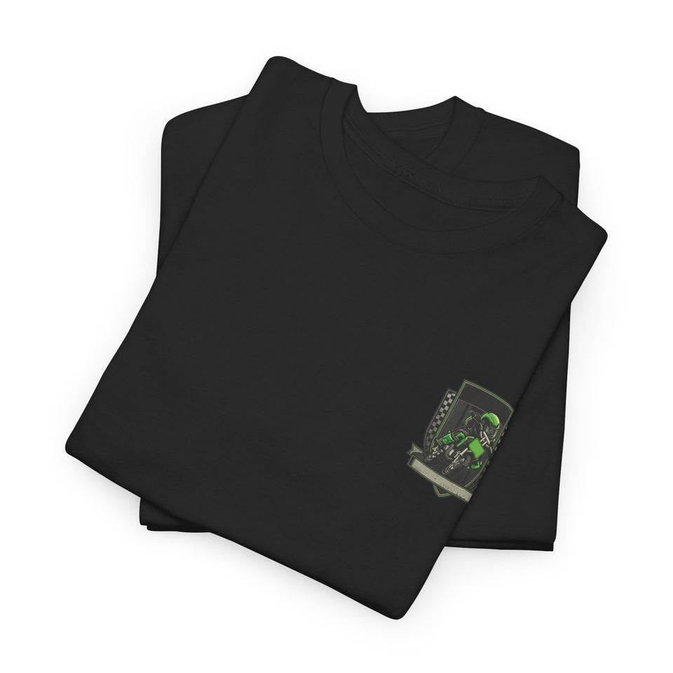 Cool Black Unisex Heavy Cotton Tee with Graphic Design