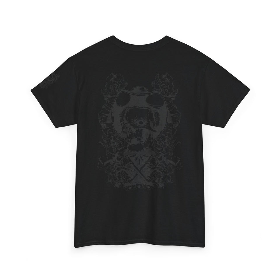 Vintage Graphic Unisex Heavy Cotton Tee - Edgy Retro Art Style