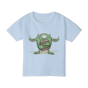 Fun Monster & Volleyball Toddler T-shirt - Playful Design for Little Adventurers