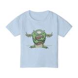 Fun Monster & Volleyball Toddler T-shirt - Playful Design for Little Adventurers