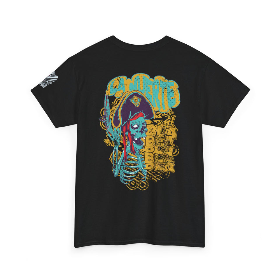 Pirate Vibe Unisex Heavy Cotton Tee - Graphic T-Shirt for Adventure Lovers