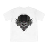 Rebellious Skull Graphic Unisex T-Shirt | Bold Yellow Design | Perfect for Edgy Casual Wear
