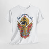 Vintage Skull Graphic Unisex Heavy Cotton Tee