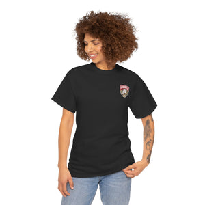 Unisex Heavy Cotton Tee - Eagle Baseball Graphic T-Shirt
