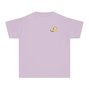 Youth Midweight Tee - Fun Dinosaur Graphic Tee for Kids