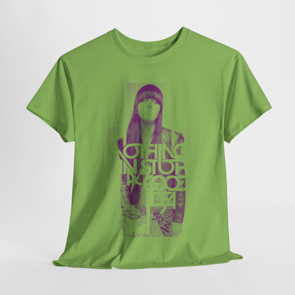 Unisex Heavy Cotton Tee - Trendy Graphic Tee for Fashion Lovers