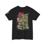 Vibrant Urban Art Unisex Heavy Cotton Tee – Street Style Graphic T-Shirt with Speaker Design