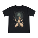 Rebellious Skull Graphic Unisex T-Shirt | Bold Yellow Design | Perfect for Edgy Casual Wear