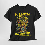 Dr. Lampião Unisex Heavy Cotton Tee | Bold Graphic Tee for Festivals & Everyday Wear
