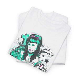 Gothic Graphic T-Shirt - Day of the Dead Design