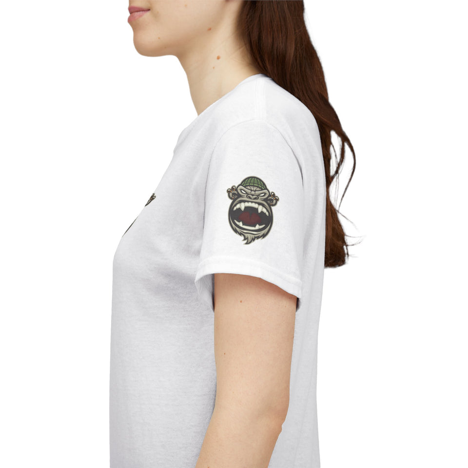 Gorilla Print Unisex Heavy Cotton Tee - Urban Streetwear