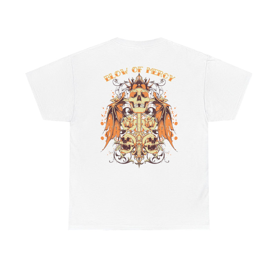 Vintage Skull Graphic Unisex Heavy Cotton Tee