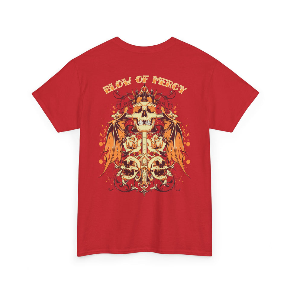 Vintage Skull Graphic Unisex Heavy Cotton Tee