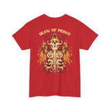 Vintage Skull Graphic Unisex Heavy Cotton Tee