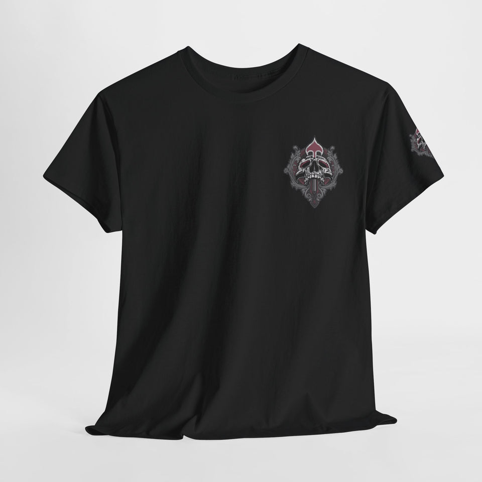 Gothic Skull Graphic Unisex Heavy Cotton Tee