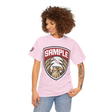 Unisex Heavy Cotton Tee - Eagle Baseball Graphic Design Shirt