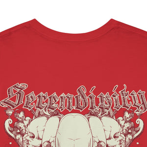 Free Riders Serendipity Unisex Heavy Cotton Tee - Stylish Graphic T-Shirt for Free Spirits