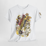 Unisex Heavy Cotton Tee - Vintage Art Graphic T-Shirt