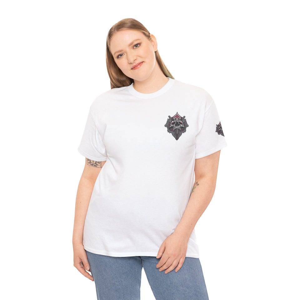 Gothic Skull Graphic Unisex Heavy Cotton Tee
