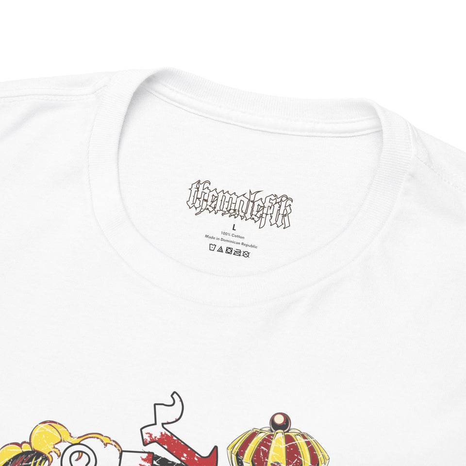 Unisex Heavy Cotton Tee - Vintage Art Graphic T-Shirt