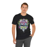Retro Vibes Unisex Jersey Tee - Beach Cruiser Graphic