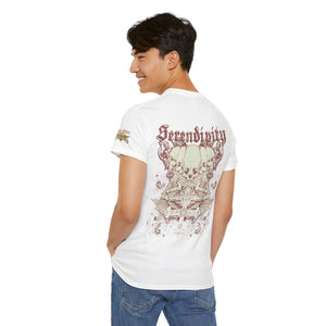 Free Riders Serendipity Unisex Heavy Cotton Tee - Stylish Graphic T-Shirt for Free Spirits