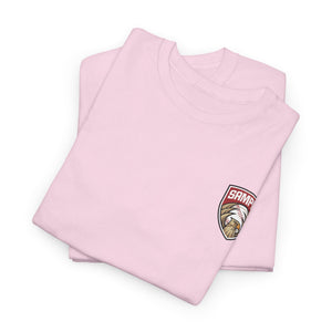 Unisex Heavy Cotton Tee - Eagle Baseball Graphic T-Shirt