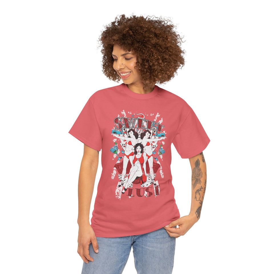 Vintage-Inspired Sweet Lust Unisex Heavy Cotton Tee