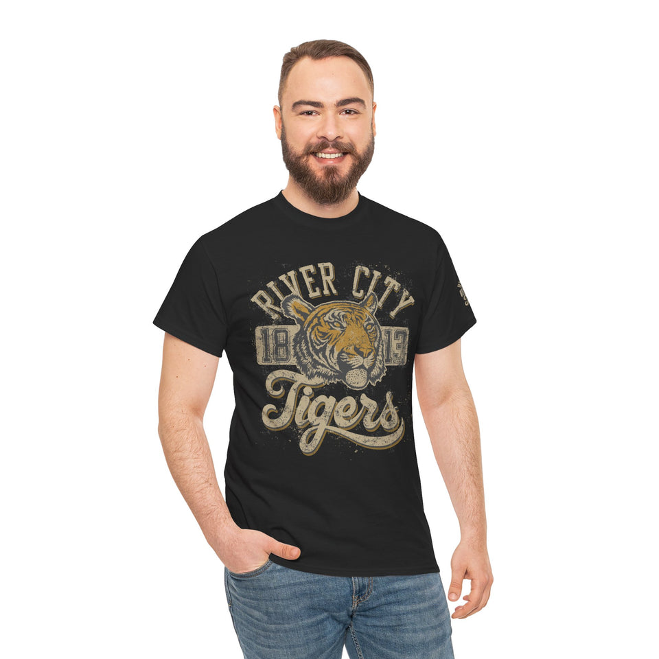 River City Tigers Graphic Tee - Vintage Style Unisex Cotton T-Shirt