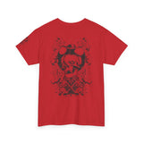 Vintage Graphic Unisex Heavy Cotton Tee - Edgy Retro Art Style