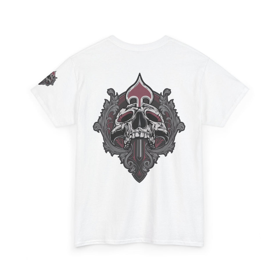 Gothic Skull Graphic Unisex Heavy Cotton Tee