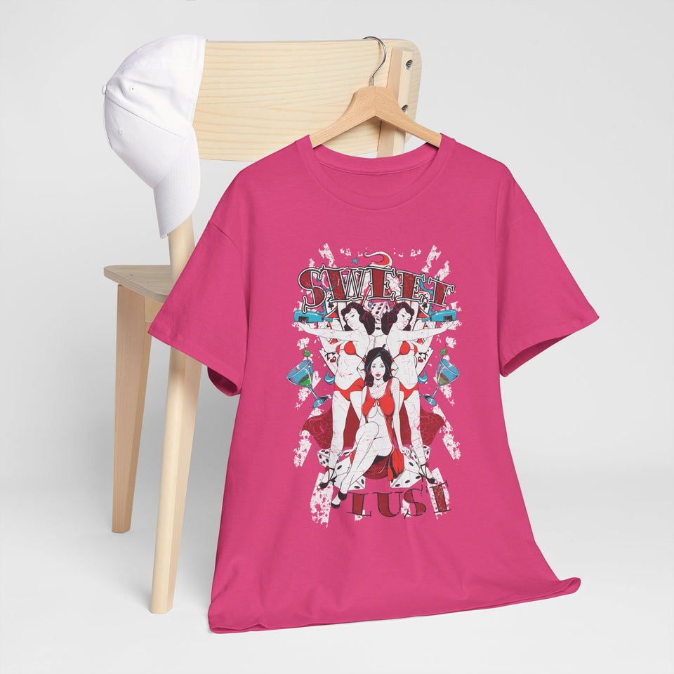 Vintage-Inspired Sweet Lust Unisex Heavy Cotton Tee