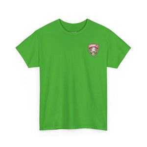 Unisex Heavy Cotton Tee - Eagle Baseball Graphic T-Shirt