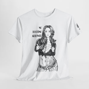 No Judging Allowed Unisex Heavy Cotton Tee
